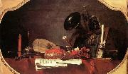 Jean Baptiste Simeon Chardin Attributes of Music oil painting reproduction